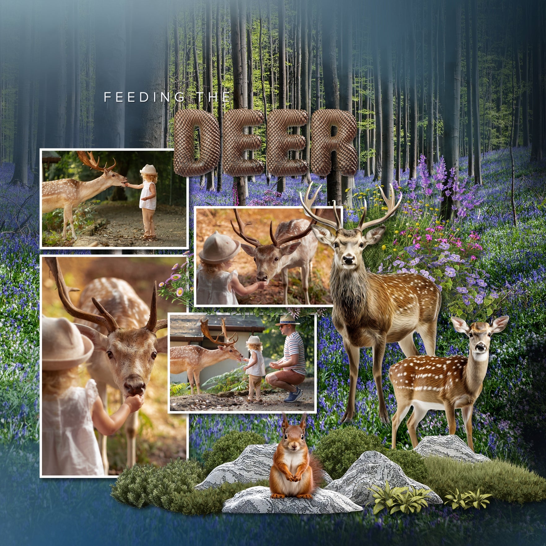 Be inspired by the beautiful colors of the forest with this digital scrapbooking blurred, ombre paper pack by Lucky Girl Creative digital art. Perfect for creating pages of nature and the outdoors, plus everyday pages, too. Colors include shades of brown, green, and blue. The Forest Flora & Fauna Blurred Papers is included in the Forest Flora & Fauna Mega Bundle.