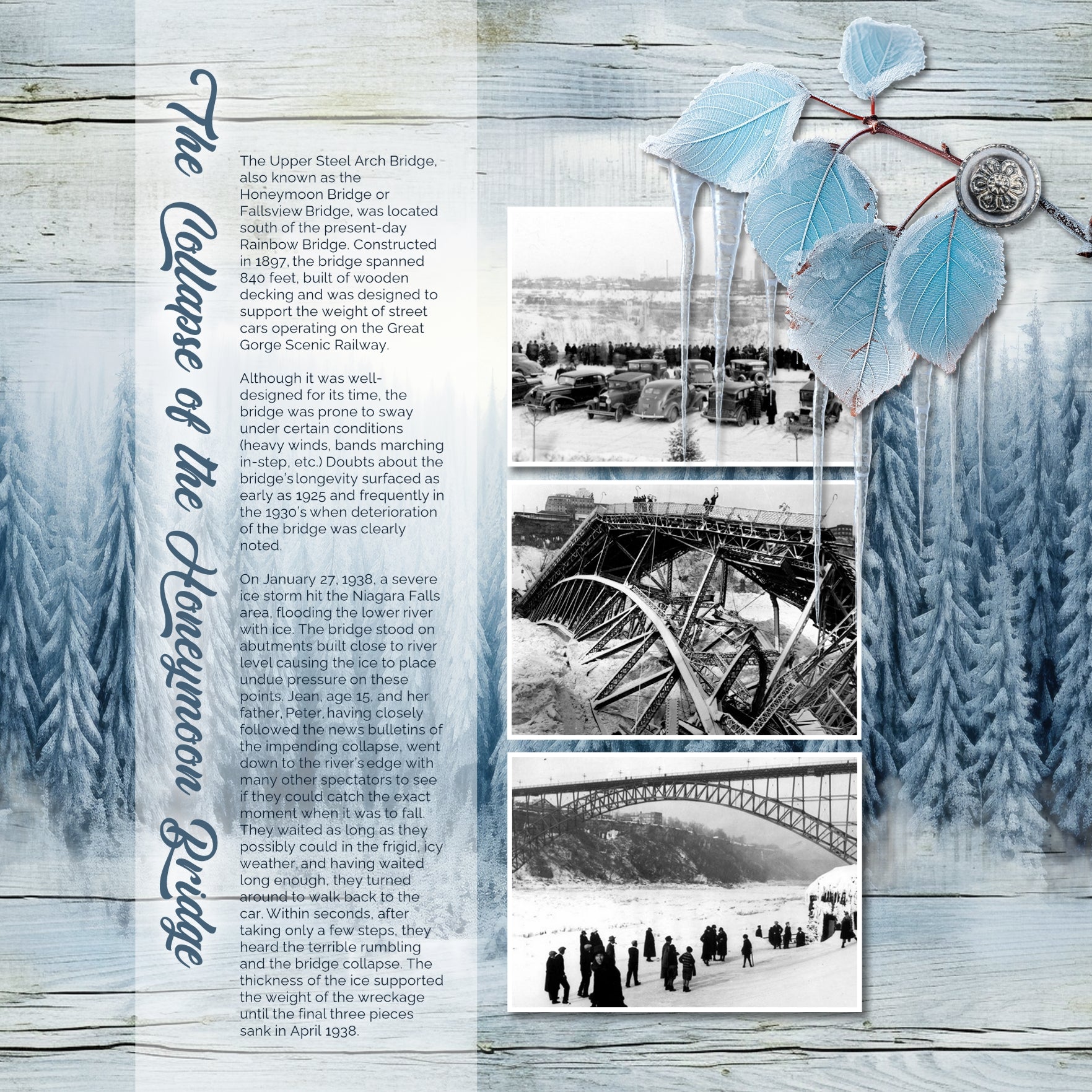 Celebrate the beauty of nature with these beautiful masked winter tree overlays by Lucky Girl Creative Digital Art for Digital Scrapbooking! With transparent edges, these masked photographs blend seamlessly into any background paper and make the perfect backdrop for all travel, vacation, and nature pages. They even work great for showcasing family trees! This kit is included in the Four Seasons Trees Masked Overlays Bundle.