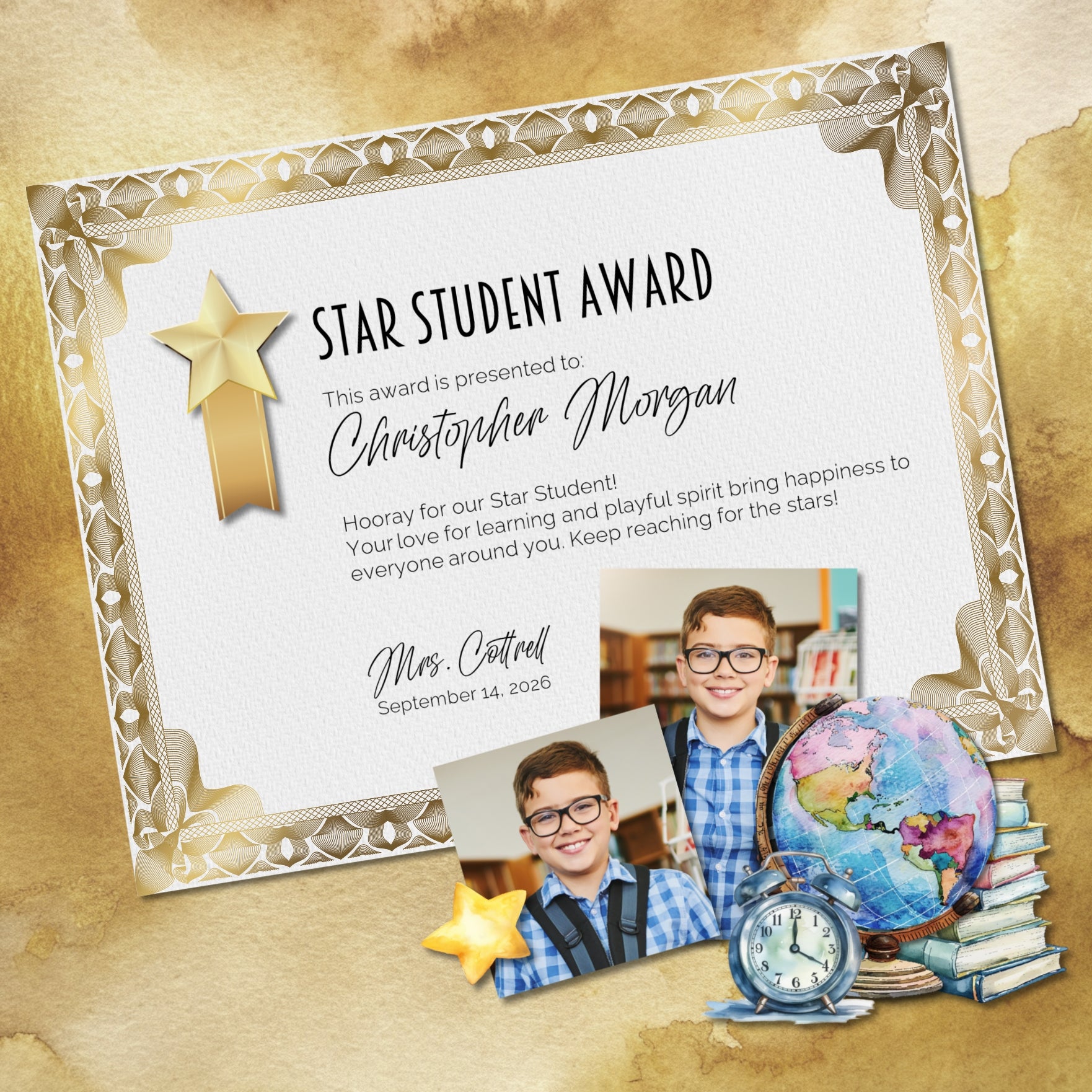 Perfect for accenting special awards, recognition certificates, and memorable occasions, these gold ornate frames, seals, borders, and photo masks by Lucky Girl Creative digital art are a great addition to your digital scrapbooking pages. Guilloche is a decorative engraving technique using specialized mechanical lathes to cut precise, intricate, and repetitive geometric patterns into metal surfaces. 