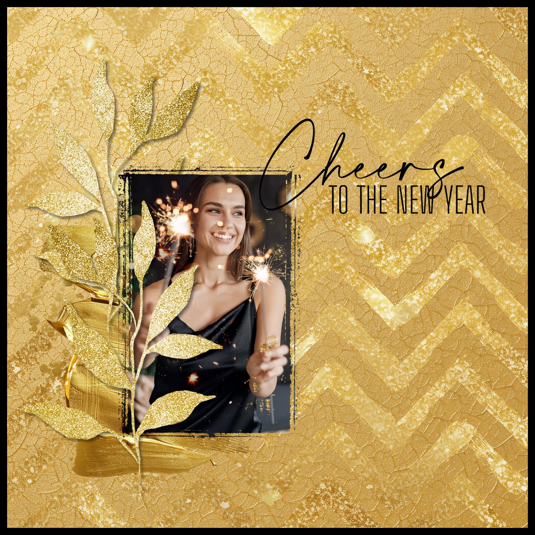 Add a touch of gold to all your digital scrapbooking pages! Great for adding sparkle and shine to any occasion including birthday, anniversary, celebration, the holidays, Christmas, and more! Layer the realistic gold paint brushstrokes by Lucky Girl Creative digital art to add depth and warmth to your digital scrapbooking projects! This kit is included in the Gold Wishes Bundle.