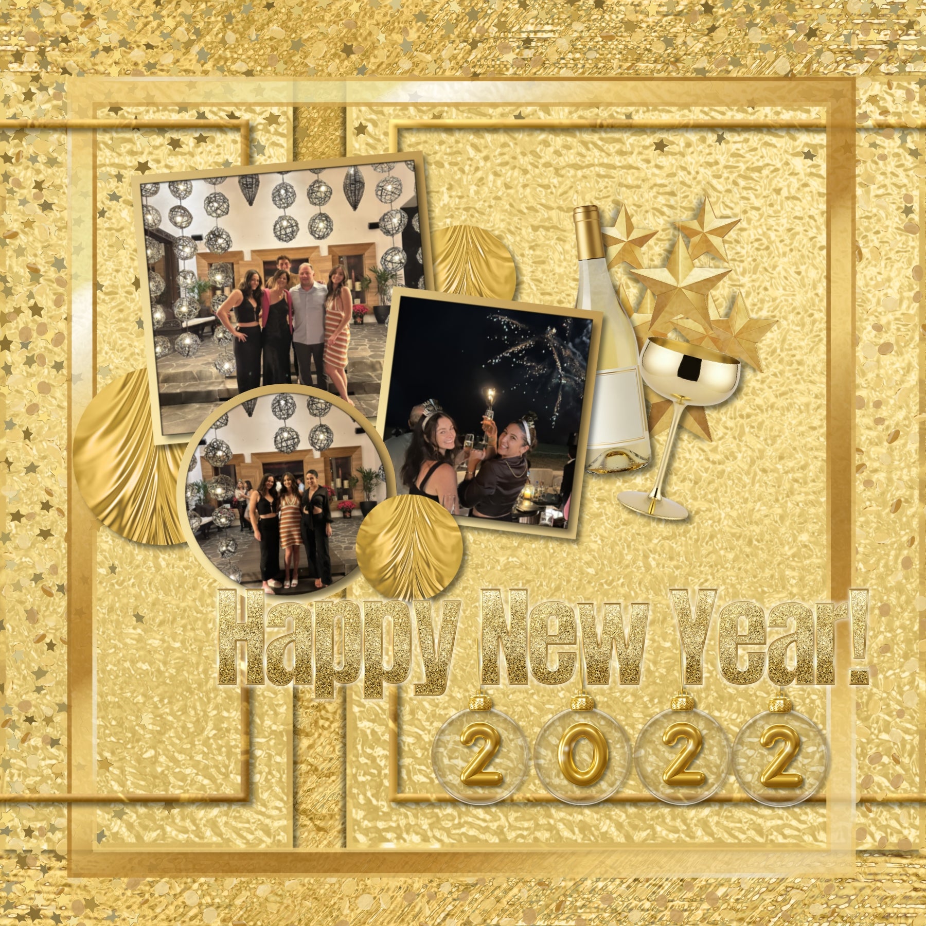 Celebrate your grad with this golden graduation collection featuring embellishments, papers, confetti overlays, and glitter frames by Lucky Girl Creative digital art for digital scrapbooking. Perfect for graduation announcements, graduation party invitations, and pages that honor their graduate's achievement. Can we used for high school, university, college, or grad school graduation ceremonies plus New Year's, wedding, birthday, anniversary, and other celebrations. Embellishments include arrow, medal