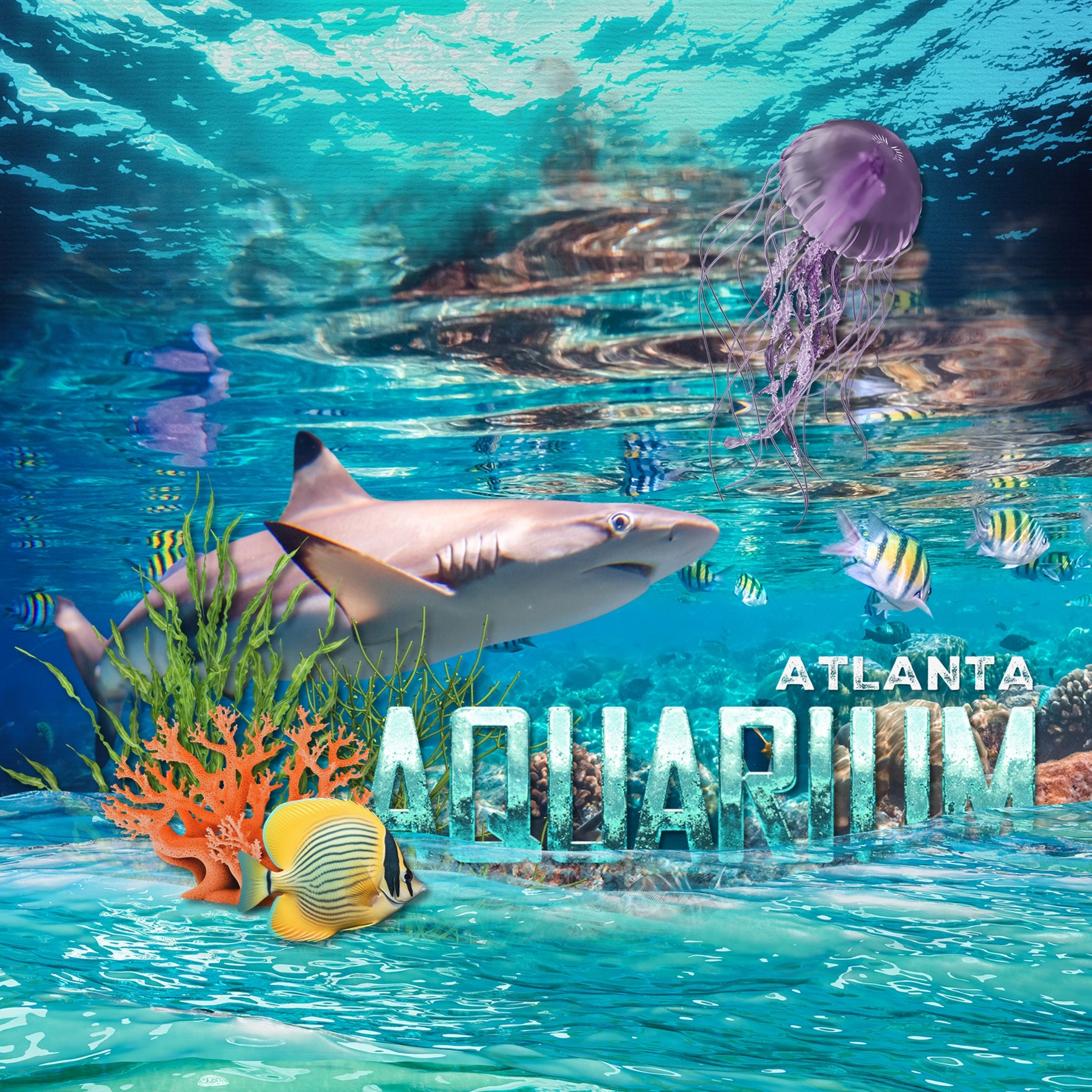 Highlight your vacation memories with these underwater digital papers by Lucky Girl Creative. Great for digital scrapbooking holidays to the beach, Great Barrier Reef, Hawaii, the Caribbean Sea, Florida, and other scuba dive, snorkel, and swim adventures. They can even be used for trips to the aquarium, too!