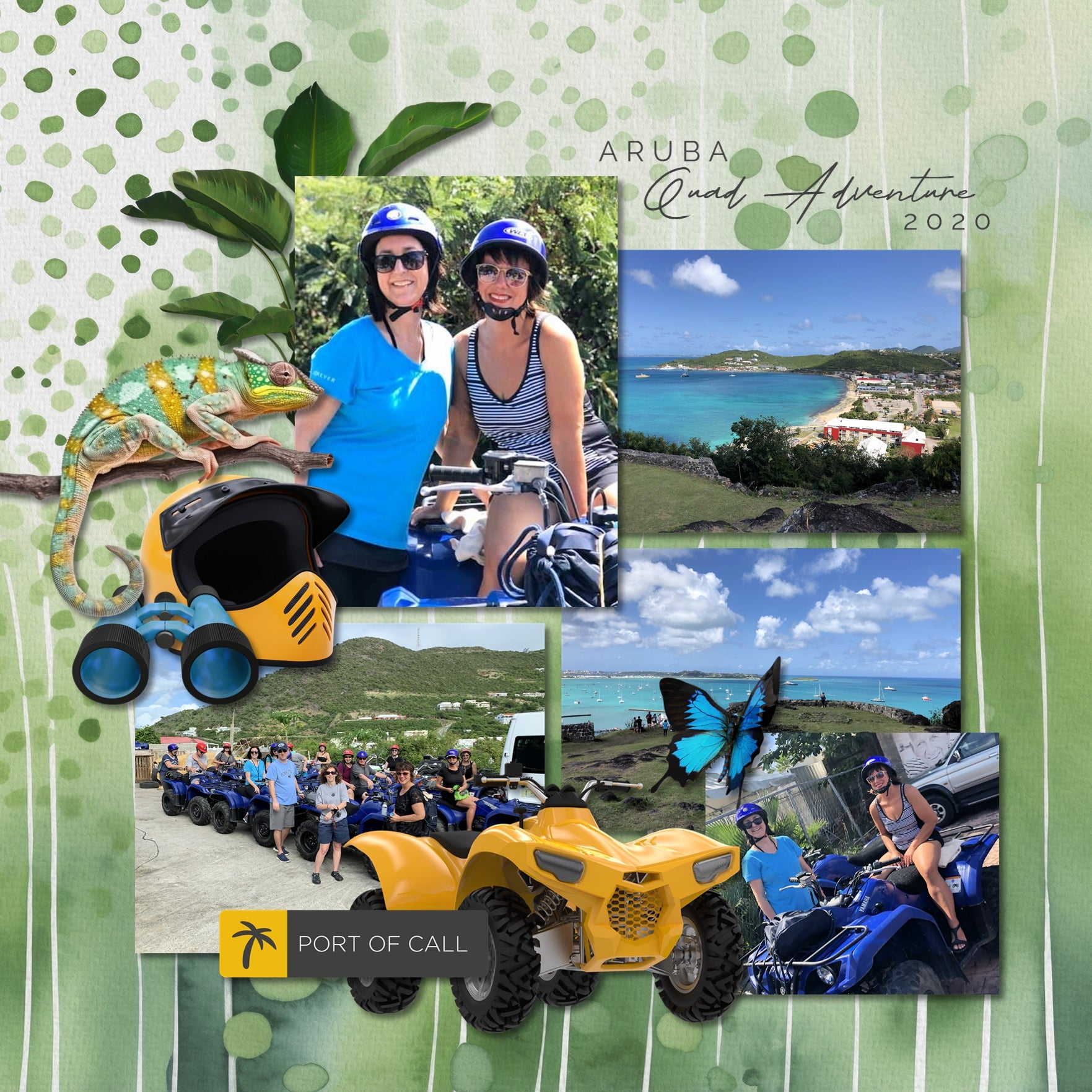 Create beautiful sunny spring, garden, and outdoor pages with these inspirational green watercolor background papers by Lucky Girl Creative digital art for digital scrapbooking. Great for St. Patrick's Day, Christmas, camping, and outdoor pages, too!