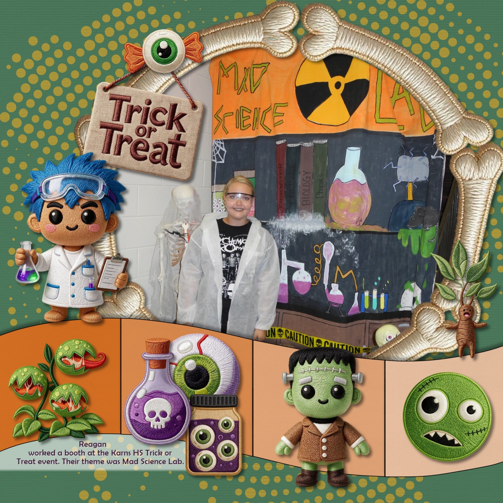 Bursting with playful charm and kid-friendly Halloween fun, this delightful collection by Crafty Clover digital art is perfect for celebrating the lighter, cuter side of spooky season. With the look of embroidered patches, these fun-filled embellishments bring a touch of stitched-style whimsy to all your Halloween projects. Perfect for trick-or-treat memories, pumpkin patch adventures, costume party photos, classroom celebrations, fall festivities, and children's Halloween scrapbook pages