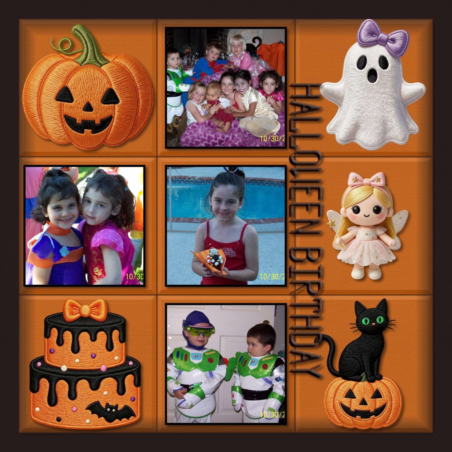 Bursting with playful charm and kid-friendly Halloween fun, this delightful collection by Crafty Clover digital art is perfect for celebrating the lighter, cuter side of spooky season. With the look of embroidered patches, these fun-filled embellishments bring a touch of stitched-style whimsy to all your Halloween projects. Perfect for trick-or-treat memories, pumpkin patch adventures, costume party photos, classroom celebrations, fall festivities, and children's Halloween scrapbook pages