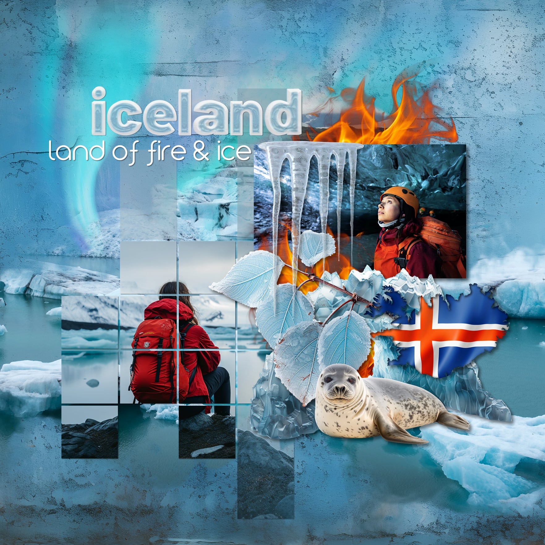 Iceland Mega Digital Scrapbook Bundle