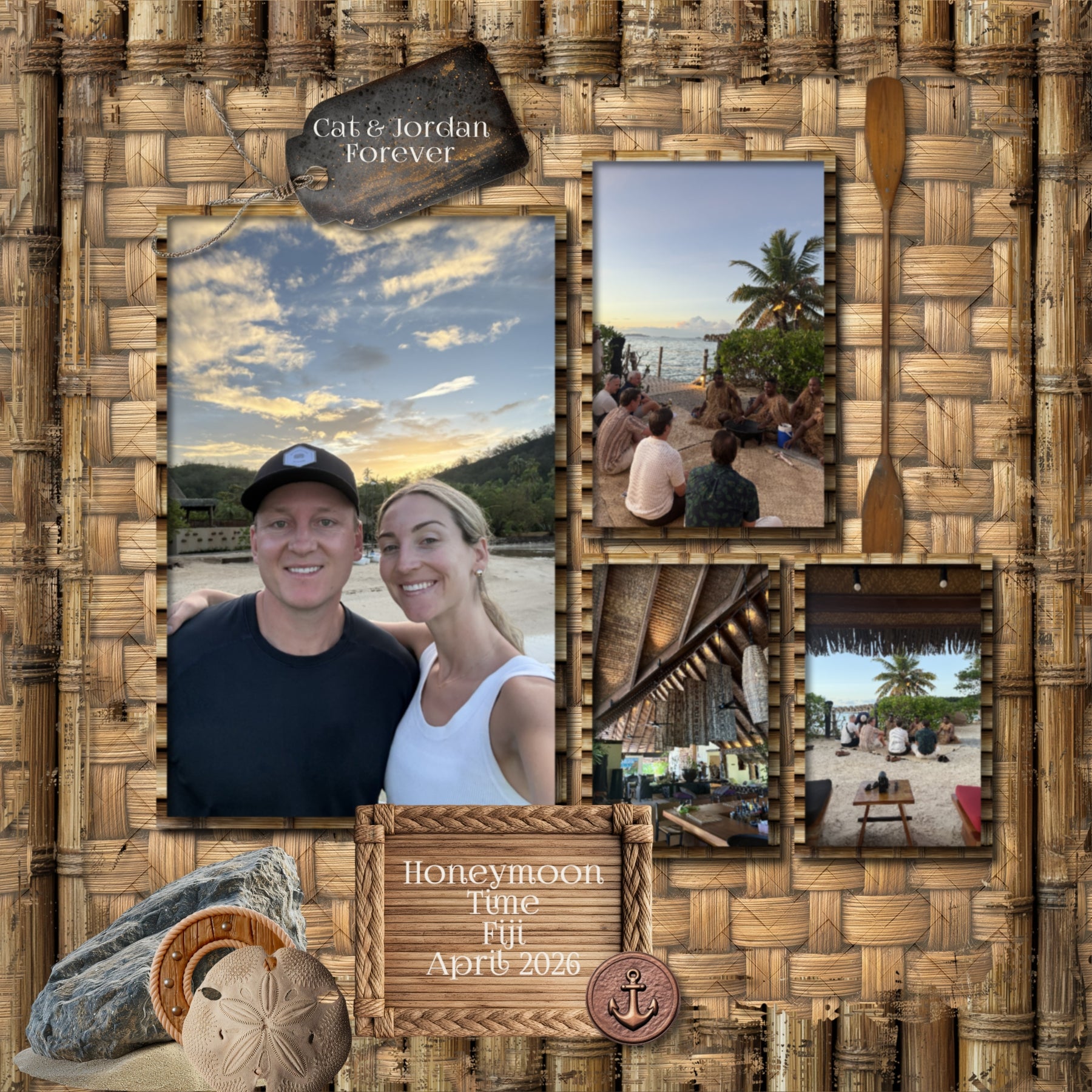 Shore Sophistication Mini Digital Scrapbook Kit