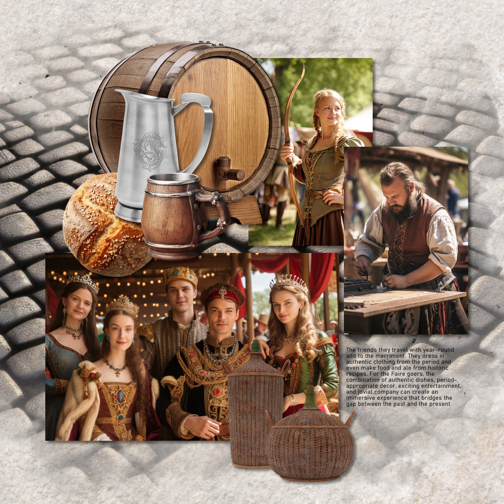 Great for genealogy and family history albums, trips to Renaissance Fairs or Medieval Faire Festivals, and vacations to Europe and other historic sites, these beautiful realistic digital scrapbooking elements by Lucky Girl Creative digital art are the perfect accent for your digital scrapbooking pages.