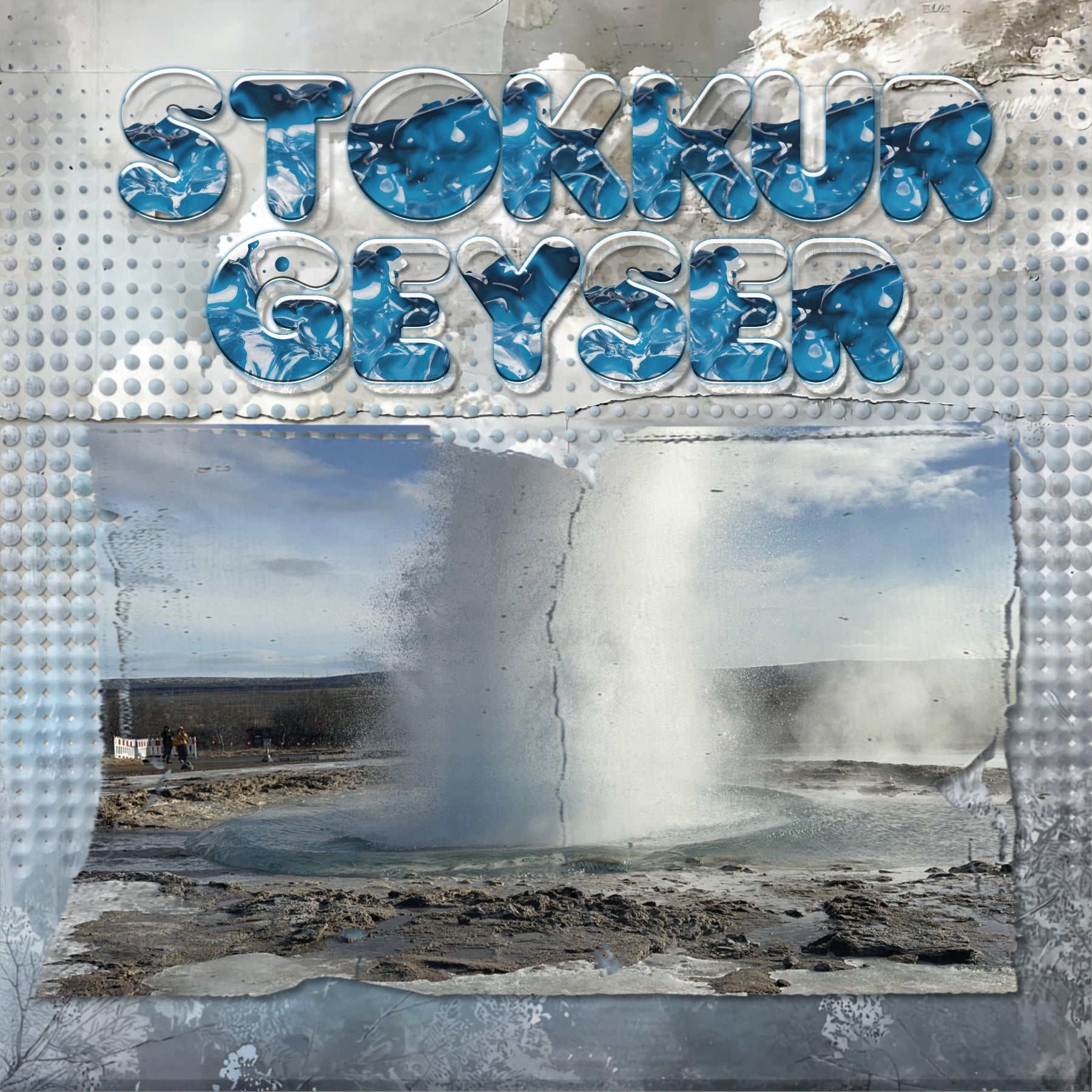 Natural Disaster Flood Water Alpha Digital Scrapbook Kit