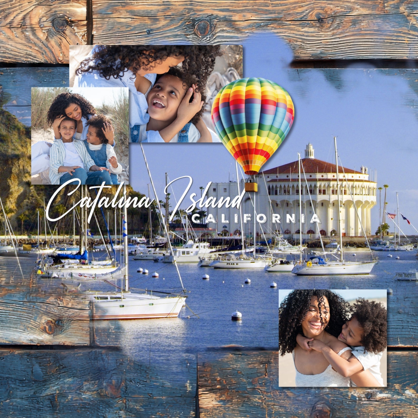 These blue and brown weathered wood background papers by Lucky Girl Creative digital art are wonderful for outdoor and nature, nautical vacations, camping, and everyday projects, too! This kit is included in the Nautical Favorites Papers Bundle.