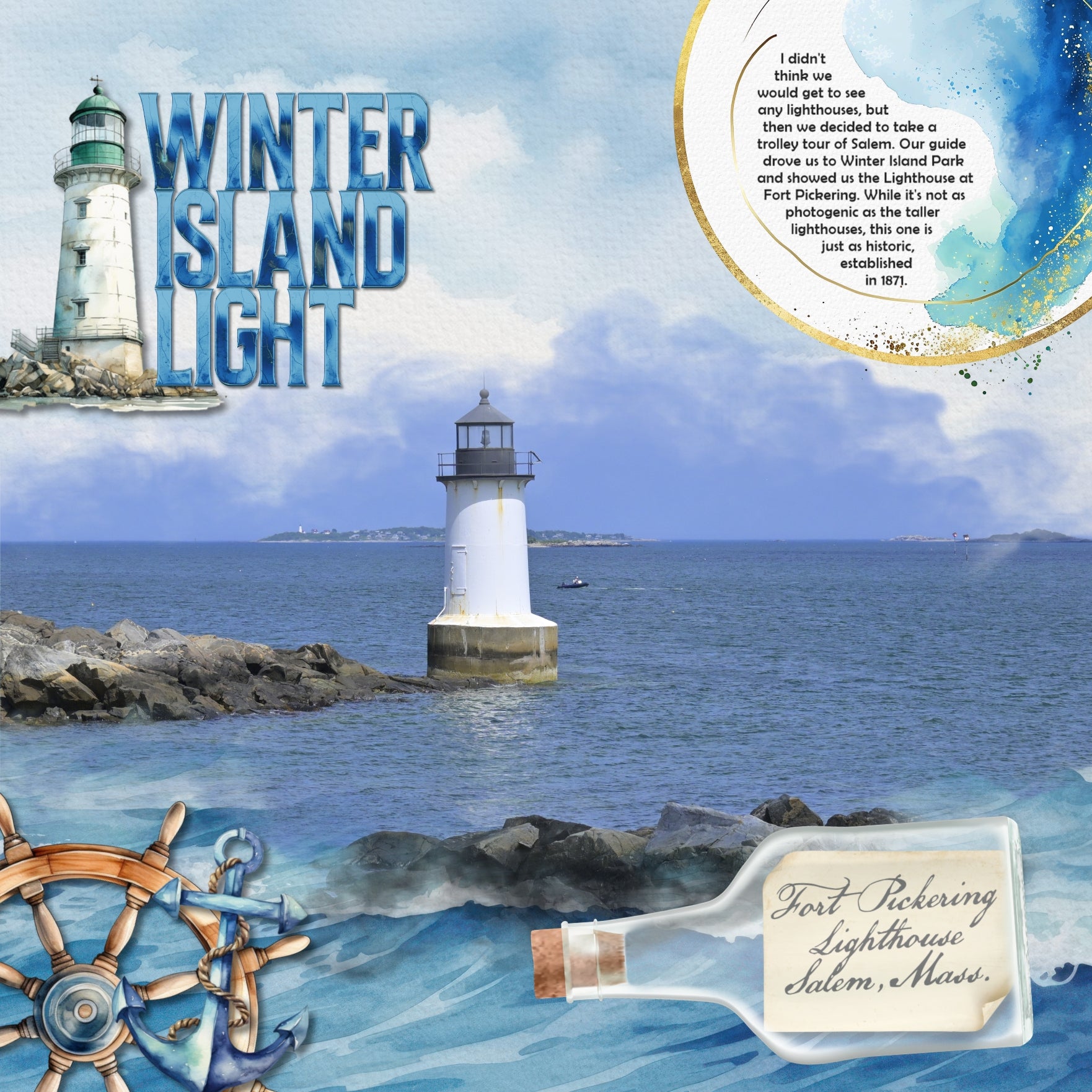 Capture all your beach and ocean activities with these beautiful watercolor embellishments, papers, and alpha set by Lucky Girl Creative digital art. Great for layering on beach, ocean, sea, pool, swimming, travel, sailing, and tropical vacation pages - the Caribbean Islands, Great Barrier Reef, Hawaii, and more! Embellishments include Beluga whale, pelican, seagull, crab, dolphin, fish, tuna, swordfish, lionfish, skate, tropical, jellyfish, lobster, sea turtle, manatee, manta ray, octopus, and more.