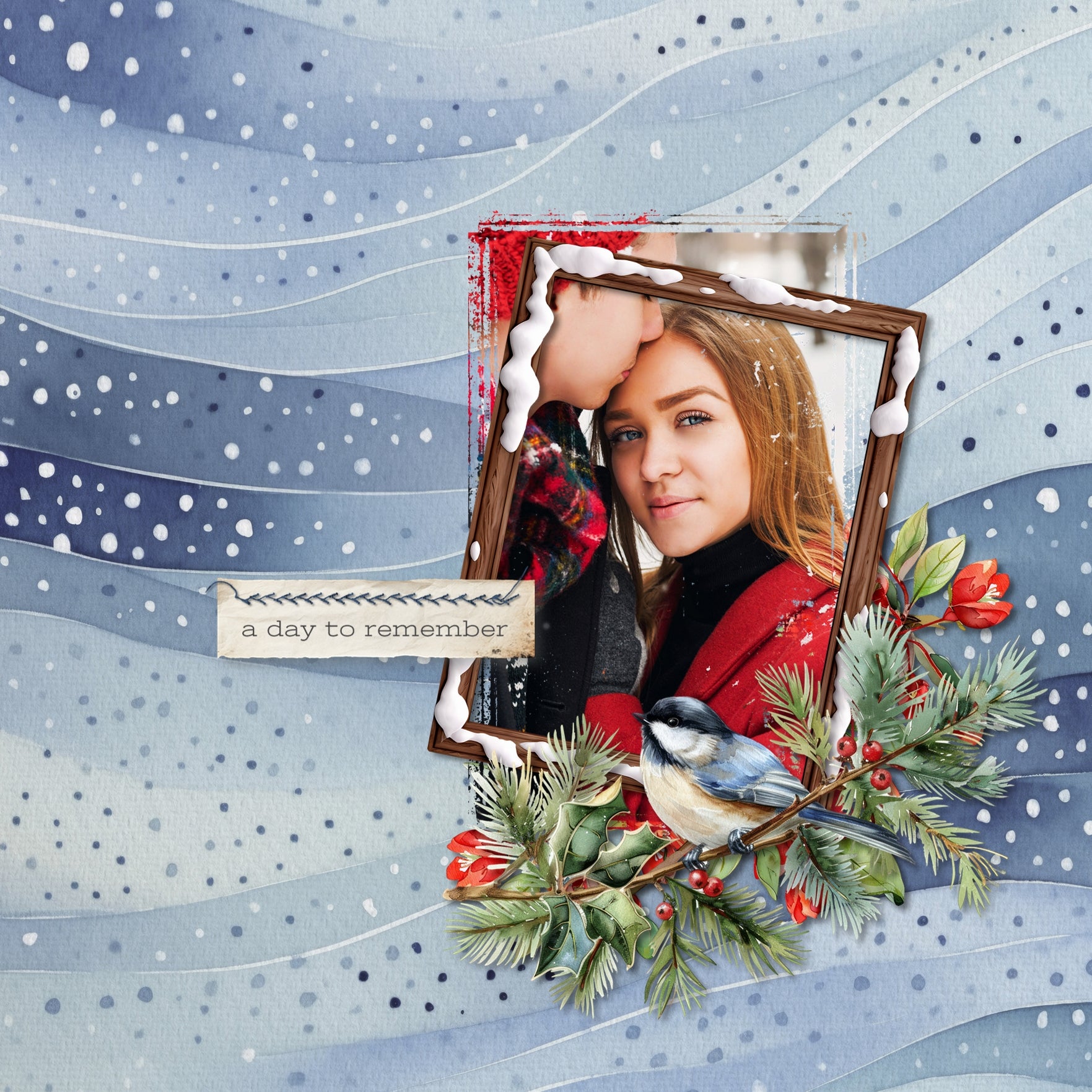 Create beautiful sunny summer or snowy winter pages with these inspirational watercolor digital scrapbooking background papers by Lucky Girl Creative digital art. Great for beach, ocean, and pool pages as well as snow, ice, and winter pages. The blue and white watercolor papers looks like water splashes or abstract snow! This kit is included in the Out of the Blue Watercolor Papers Bundle.