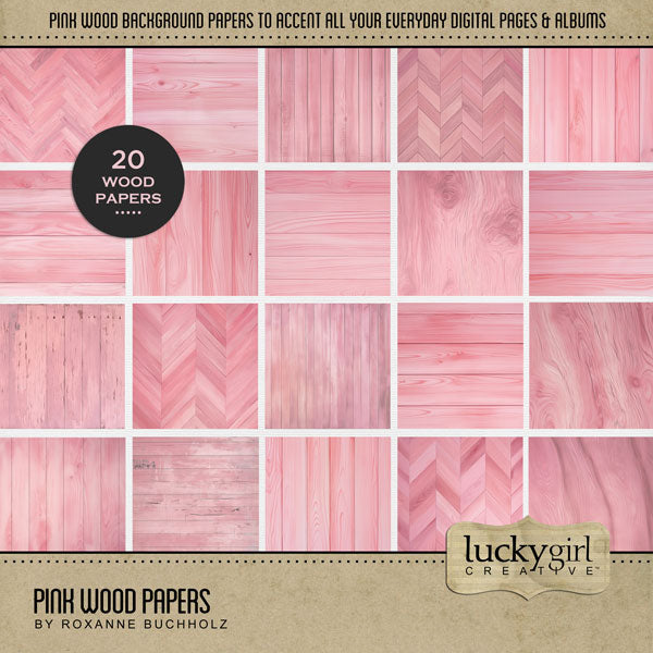 Spring Season Papers Digital Scrapbook Bundle