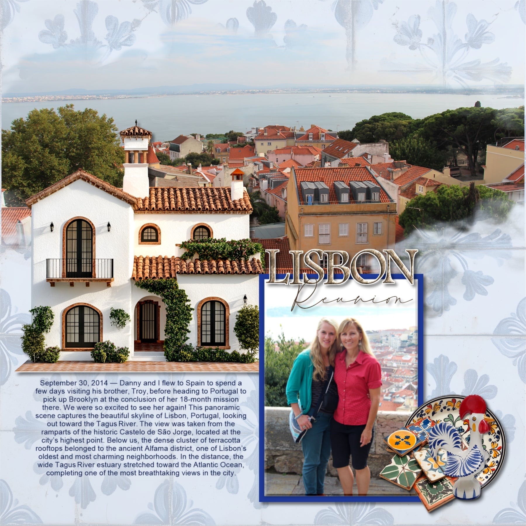 Portuguese Adventure Digital Scrapbook Bundle