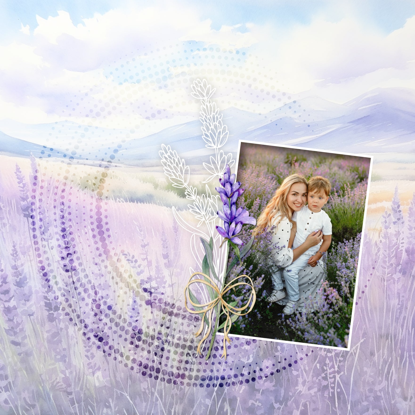 Add cool visual effects to your digital page backgrounds with these unique punched papers and easy masks by Lucky Girl Creative digital art for digital scrapbooking. With 'punched' papers, the pattern effect is 'punched out' leaving a transparent hole and allowing the background to show through. Or choose to use the Easy Mask (in Photoshop, use a Clipping Mask to fill the shape) to create one-of-a-kind looks in an instant creating effects that can be subtle or bold! 