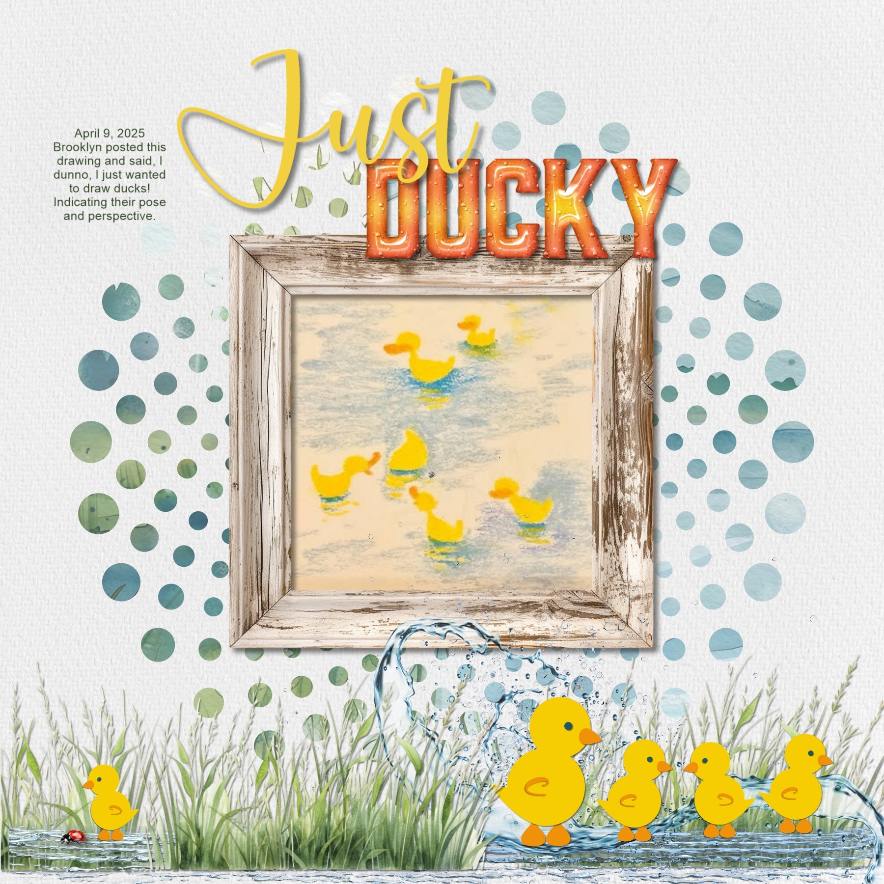 Add cool visual effects to your digital page backgrounds with these unique punched papers and easy masks by Lucky Girl Creative digital art for digital scrapbooking. With 'punched' papers, the pattern effect is 'punched out' leaving a transparent hole and allowing the background to show through. Or choose to use the Easy Mask (in Photoshop, use a Clipping Mask to fill the shape) to create one-of-a-kind looks in an instant creating effects that can be subtle or bold! 
