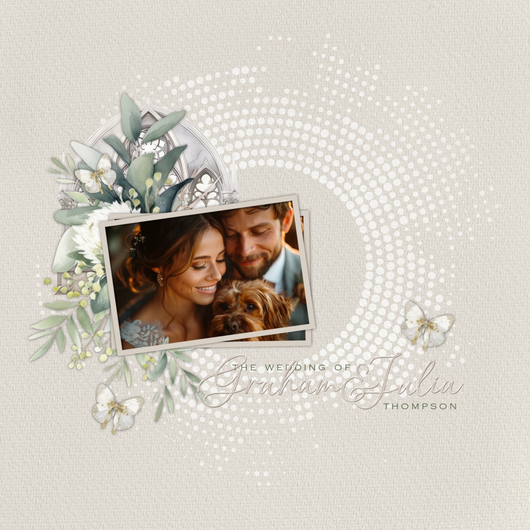 Add cool visual effects to your digital page backgrounds with these unique punched papers and easy masks by Lucky Girl Creative digital art for digital scrapbooking. With 'punched' papers, the pattern effect is 'punched out' leaving a transparent hole and allowing the background to show through. Or choose to use the Easy Mask (in Photoshop, use a Clipping Mask to fill the shape) to create one-of-a-kind looks in an instant creating effects that can be subtle or bold! 