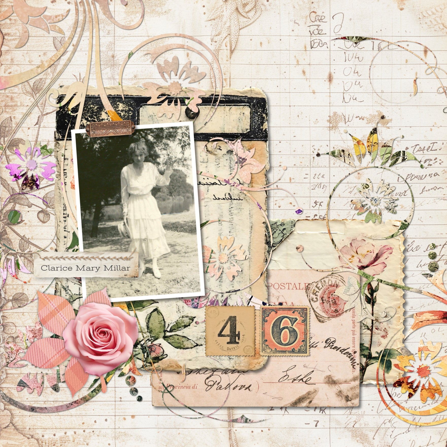 Add cool visual effects to your digital page backgrounds with these unique punched papers and easy masks by Lucky Girl Creative digital art for digital scrapbooking. With 'punched' papers, the pattern effect is 'punched out' leaving a transparent hole and allowing the background to show through. Or choose to use the Easy Mask (in Photoshop, use a Clipping Mask to fill the shape) to create one-of-a-kind looks in an instant creating effects that can be subtle or bold! 