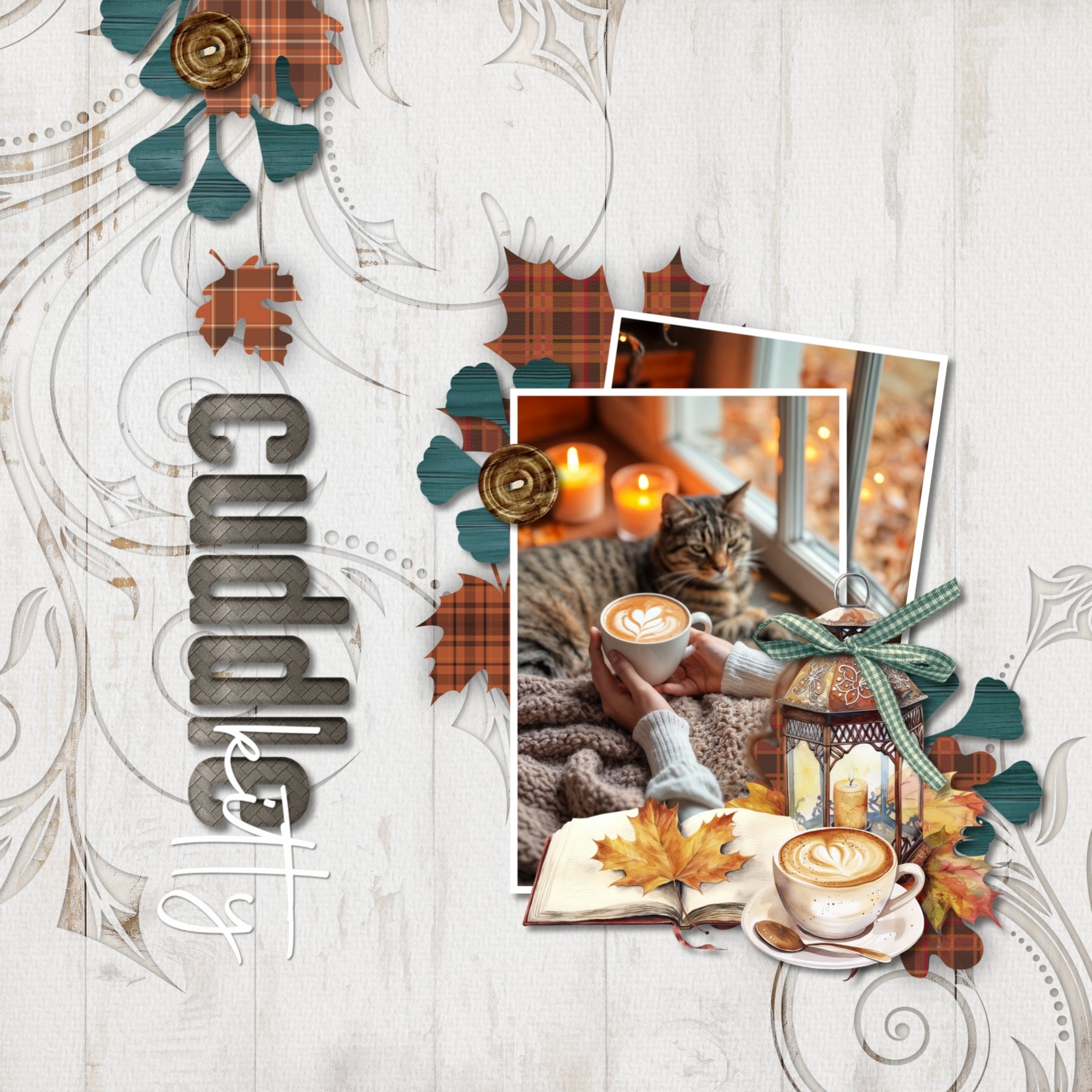 Add cool visual effects to your digital page backgrounds with these unique punched papers and easy masks by Lucky Girl Creative digital art for digital scrapbooking. With 'punched' papers, the pattern effect is 'punched out' leaving a transparent hole and allowing the background to show through. Or choose to use the Easy Mask (in Photoshop, use a Clipping Mask to fill the shape) to create one-of-a-kind looks in an instant creating effects that can be subtle or bold! 