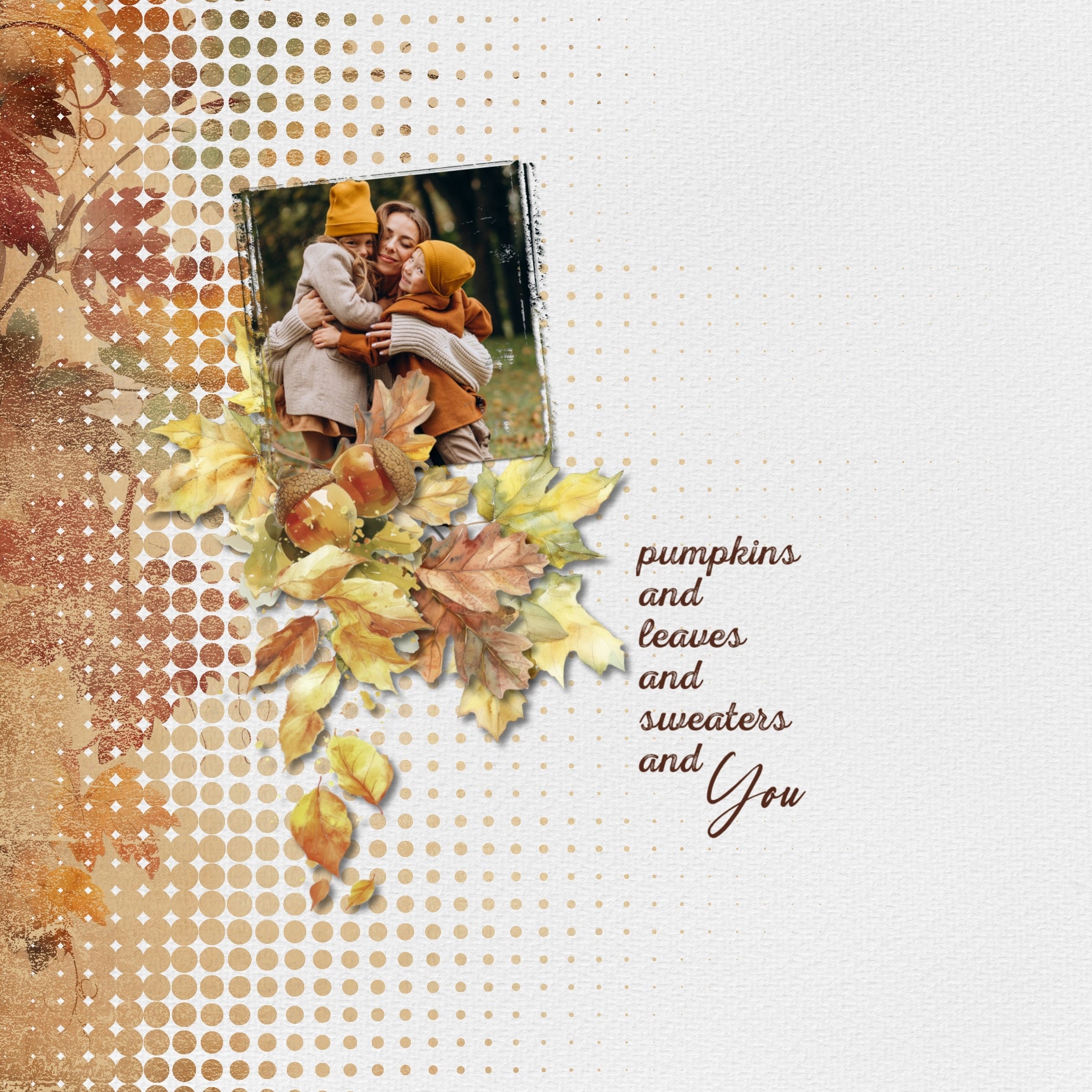 Add cool visual effects to your digital page backgrounds with these unique punched papers and easy masks by Lucky Girl Creative digital art for digital scrapbooking. With 'punched' papers, the pattern effect is 'punched out' leaving a transparent hole and allowing the background to show through. Or choose to use the Easy Mask (in Photoshop, use a Clipping Mask to fill the shape) to create one-of-a-kind looks in an instant creating effects that can be subtle or bold! 