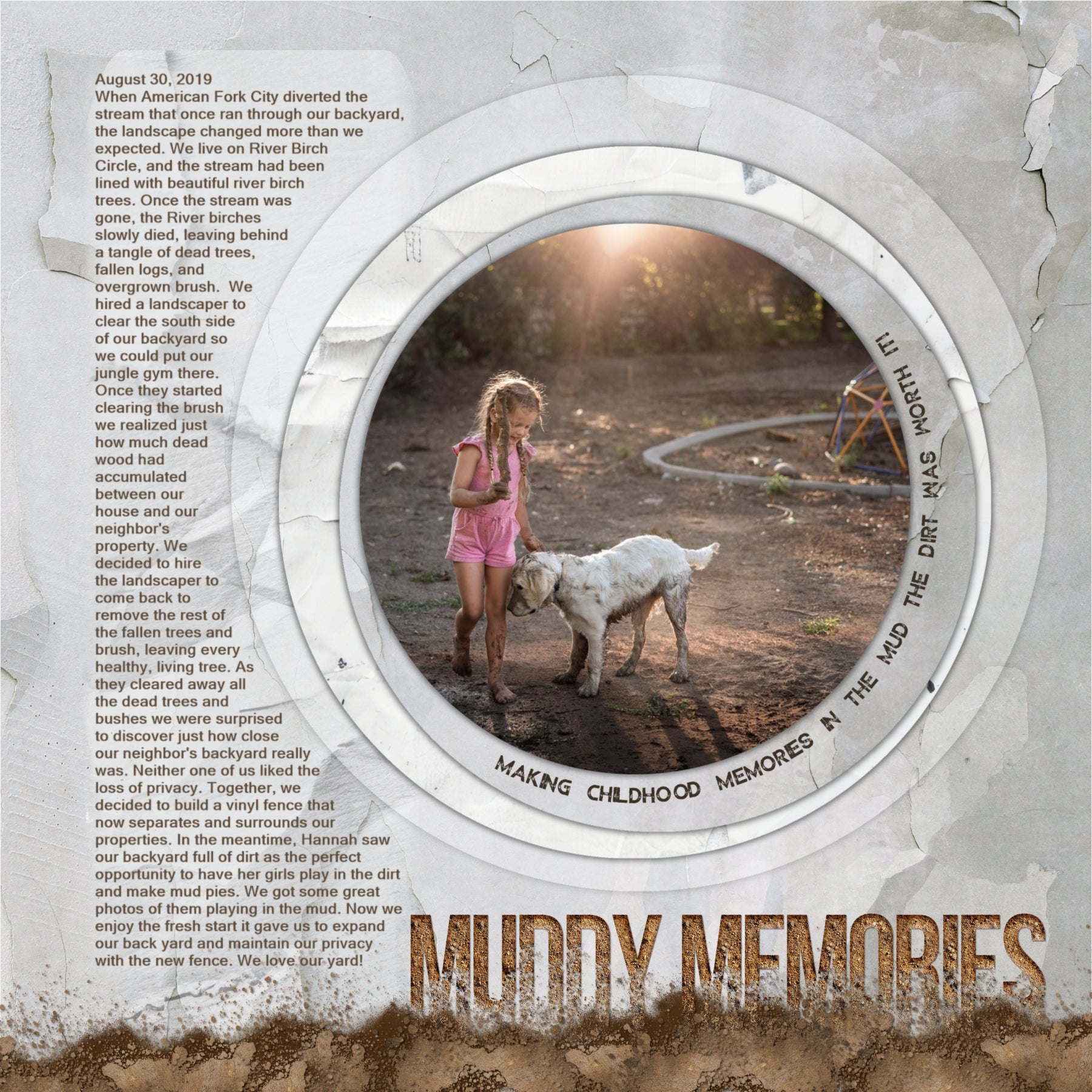 Perfect for everyday use as well as special occasions, these distressed white and soft gray papers by Lucky Girl Creative digital art are a wonderful backdrop to add texture to all your digital scrapbooking pages. This kit is NOT included in any bundle.
