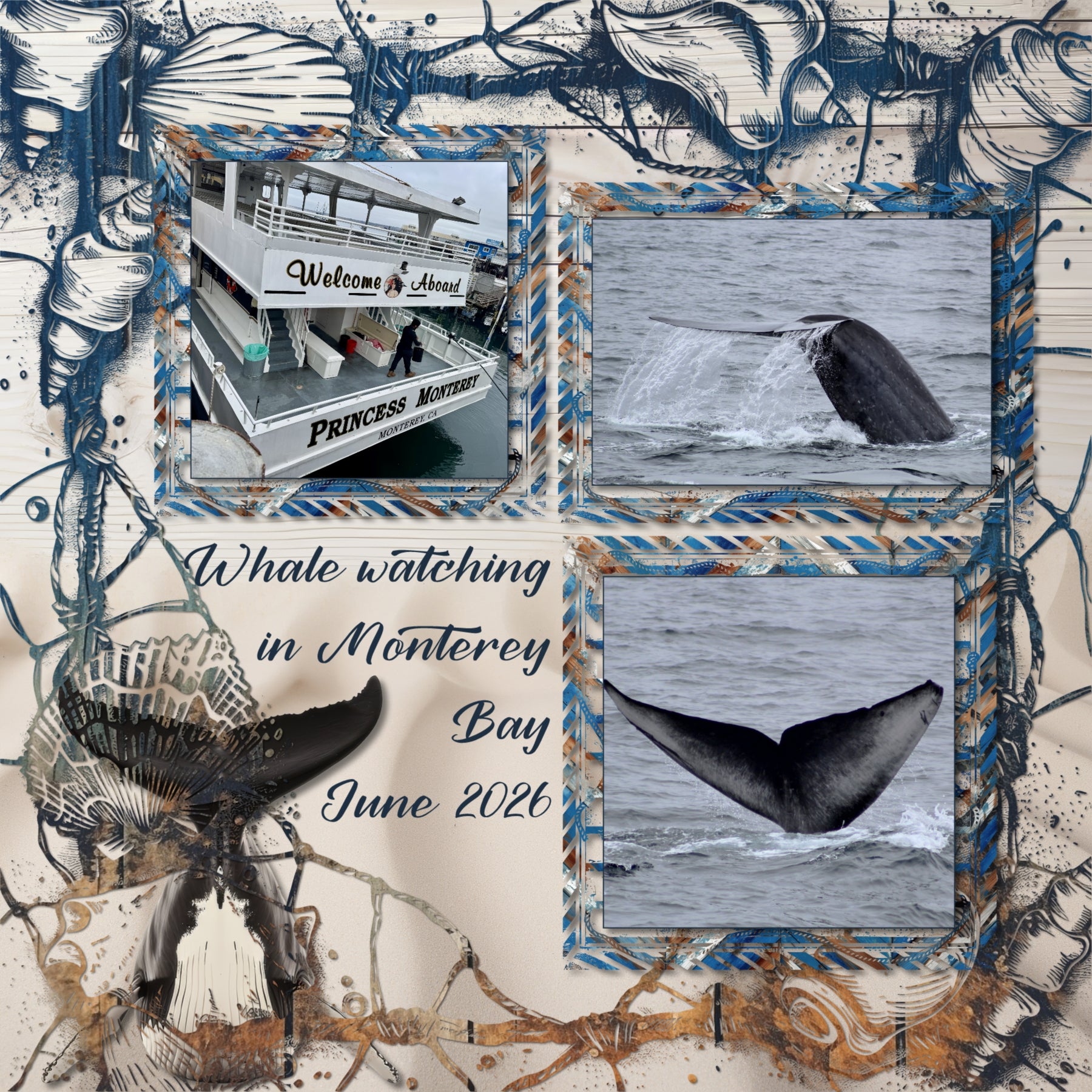 Love a distressed nautical backgrounds? Now you can create your own with these Easy Mask Frame Effects and Overlay Embellishments by Lucky Girl Creative digital art for digital scrapbooking. Perfect for beach, ocean, seaside, and nautical adventures. With 18 unique rope and seashell textures and frames, these grunge designs can be used as is, filled with paper, colorized, or used as Blend effects. Now you can design your own backgrounds! Make subtle or bold - the choice is yours!
