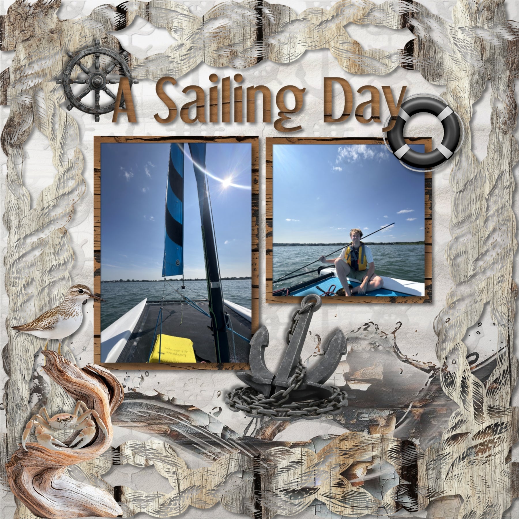 Love a distressed nautical backgrounds? Now you can create your own with these Easy Mask Frame Effects and Overlay Embellishments by Lucky Girl Creative digital art for digital scrapbooking. Perfect for beach, ocean, seaside, and nautical adventures. With 18 unique rope textures and frames, these grunge designs can be used as is, filled with paper, colorized, or used as Blend effects. Now you can design your own backgrounds! Make subtle or bold - the choice is yours!