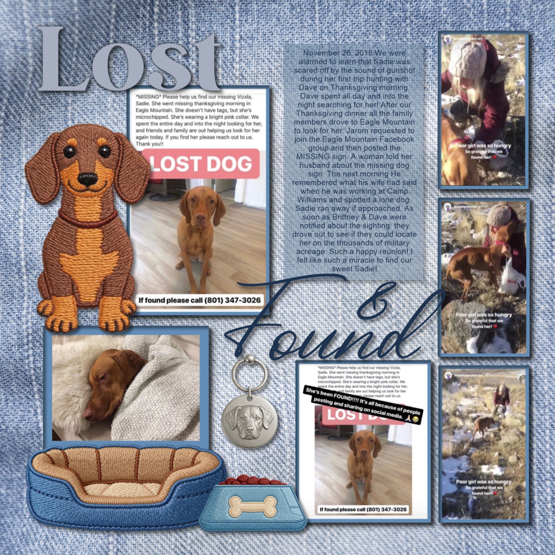 Add these lightly textured denim background papers by Crafty Clover digital art to all your digital scrapbooking pages! Wonderful for everyday, family, and children's scrapbook pages. This kit is NOT included in any bundle.