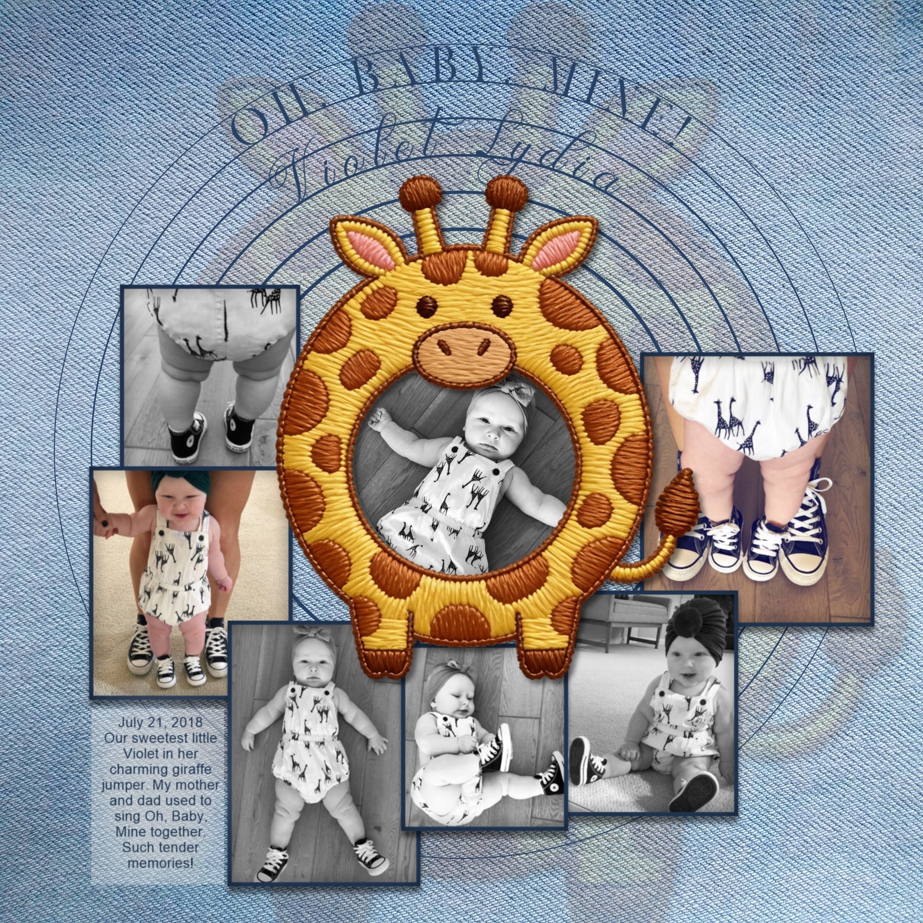 Accent your favorite photos with these fun embroidered animal frames by Crafty Clover digital art for digital scrapbooking. Great for vacations to Africa and Australia! Animal frame embellishments include elephant, giraffe, ape, gorilla, hippo, kangaroo, koala, lion, monkey, panda, penguin, tiger, and zebra. This kit is NOT included in any bundle.