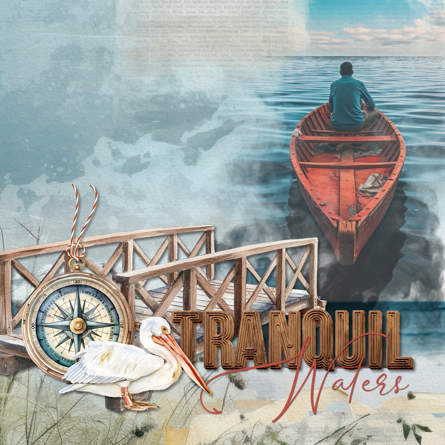 These beautiful beach papers by Lucky Girl Creative digital art are the perfect addition to your vacation, beach, and ocean adventures. Great for holidays to Hawaii, the Caribbean, Florida, California, the Outer Banks, and New England. Each paper is designed using layers of mixed media elements in a junk journal style of newspaper bits, paint, torn paper, and photographs. Images include beach, sea, ocean, coast, palm trees, flowers, sunset, island, waves, and more.
