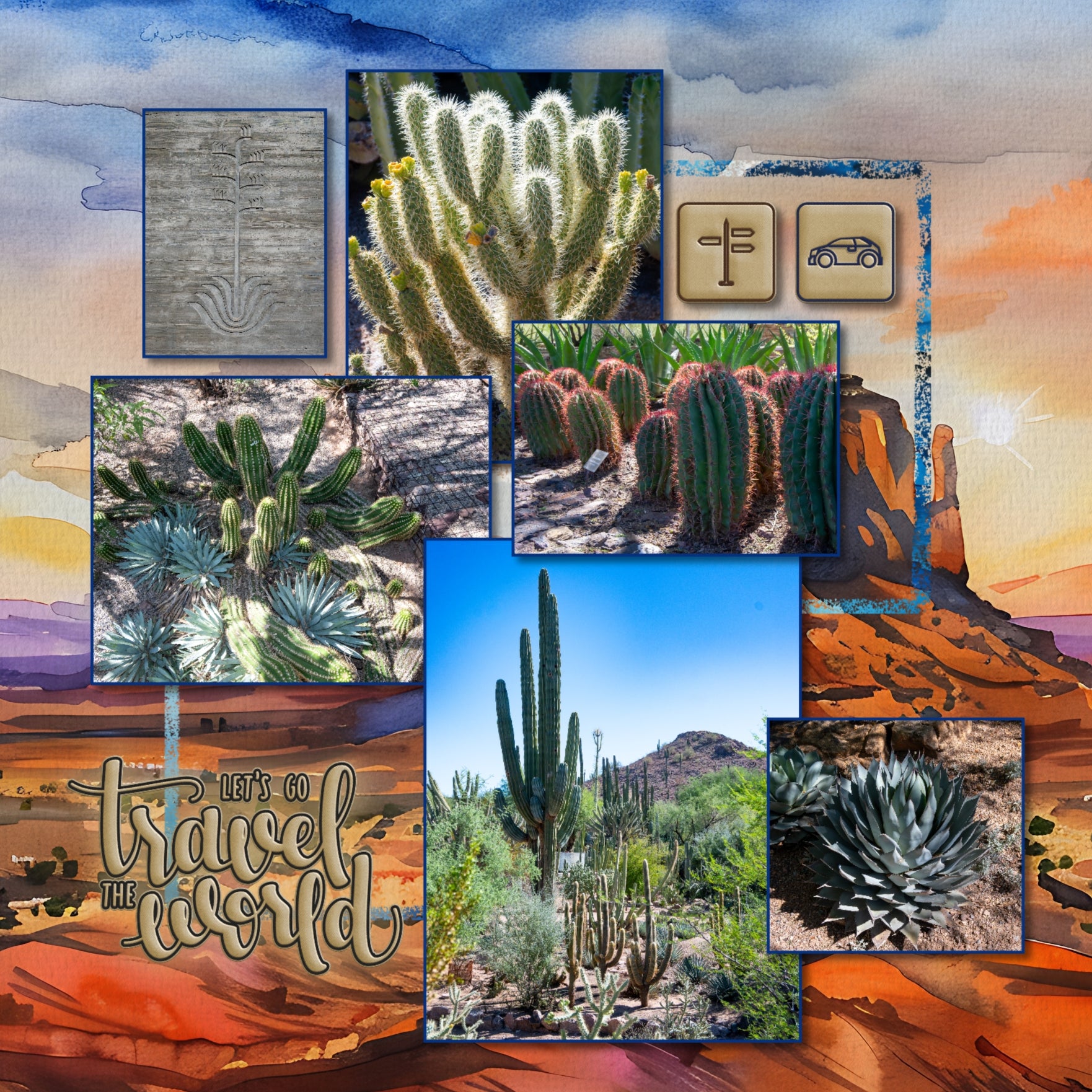 Quickly and easily add a playful page title to all your travel pages with these embroidered patches by Lucky Girl Creative digital art for digital scrapbooking with fun vacation quotes and modern icons. Icons include airplane, plane, car, auto, automobile, bike, bicycle, ship, cruise ship, boat, bus, tour bus, camera, coffee, tea, directional sign, food, place setting, world, hot air balloon, location marker, train, railway, money, passport, suitcase, luggage, taxi, clock, time, wifi, internet, and wine.