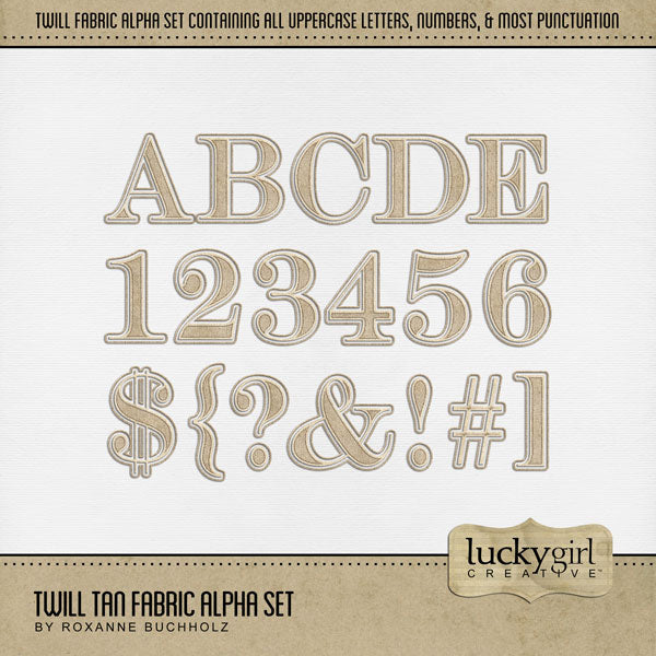 Whether you love to stitch or sew, this alpha set filled with alphabet letters, numbers, and most punctuation will help you document your favorite hobby or pastime - sewing, stitching, or crafting. Alpha Sets are the perfect was to create unique digital scrapbooking page titles! This alpha set consists of a full set of digital art uppercase alphabet letters A-Z, numbers 0-9, and most punctuation marks. This alpha set is available as individual embellishments only. This kit is NOT included in any bundle.