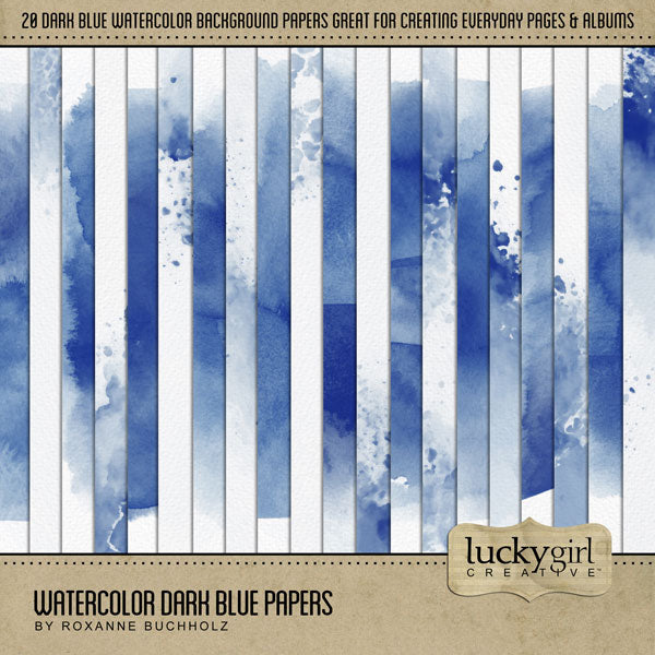 Add these beautiful watercolor background papers by Lucky Girl Creative digital art to all your digital scrapbooking pages and mix-and-match them on various projects throughout the year! Great for any occasion and theme! This kit is included in the Eastern Europe Watercolor Bundle.