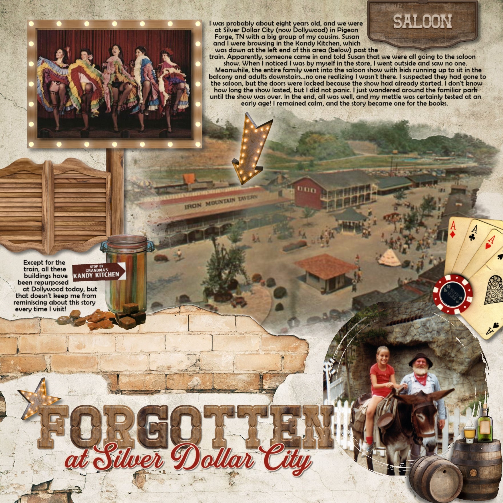 Add a touch of Wild West authenticity to your digital scrapbooking pages with these realistic embellishments, frames, signs, word art, and alpha set by Lucky Girl Creative digital art. Great for travels to the Southwest (Arizona, Colorado, Utah, Nevada, New Mexico), cowboy and cowgirl dances and hoedowns, rodeo and ranch events, ghost towns, vacations to the desert, Mexico, and so much more! Word art includes Adventure, Best Day, Discover, Dream, Explore, Family, Forever, Friends, Frontier, Here and Now, Hi