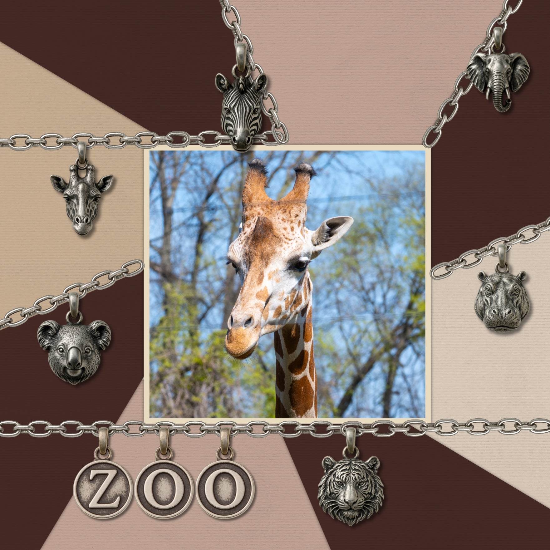 Zoo Charms Digital Scrapbook Kit
