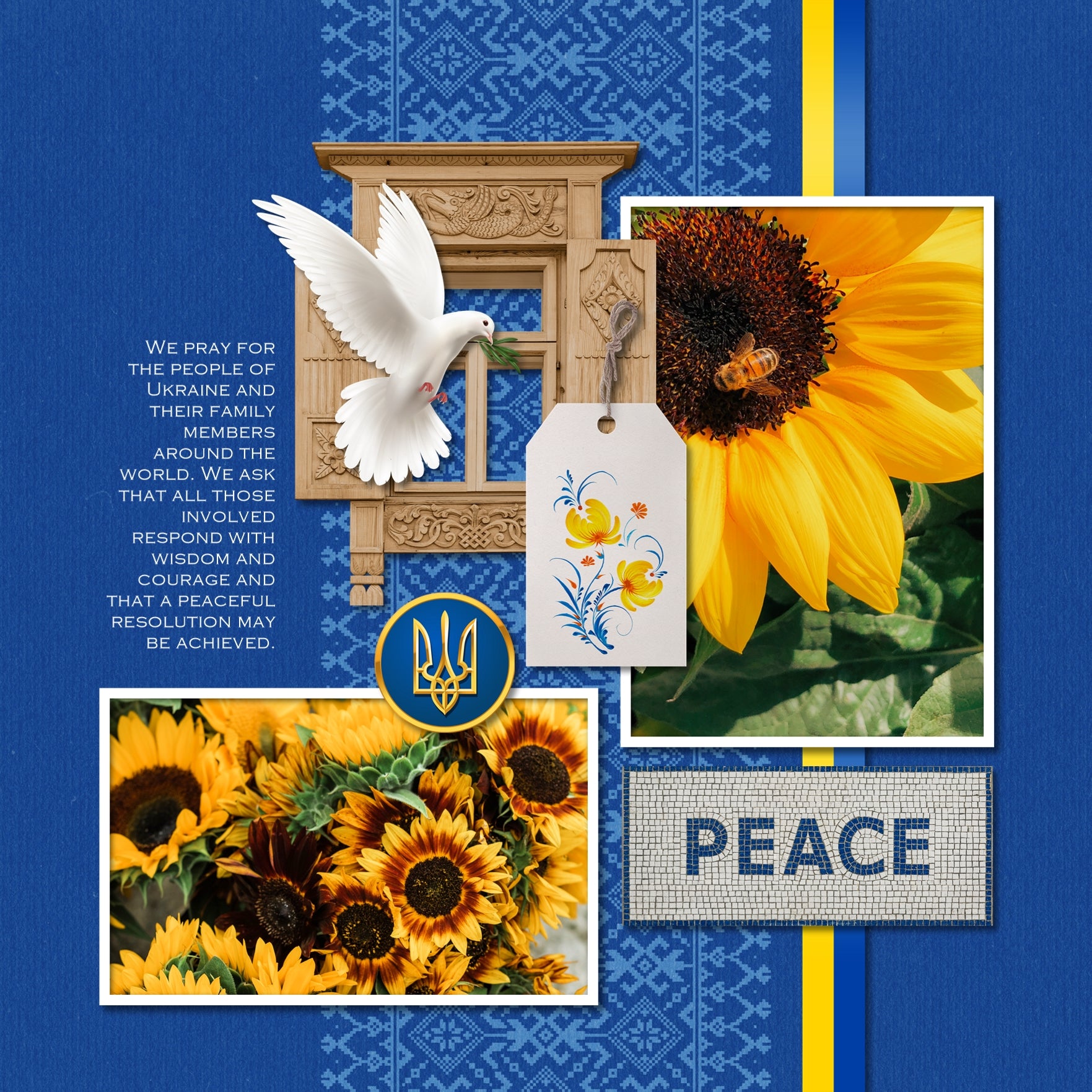 Show your support of Ukraine with this beautiful travel digital kit by Lucky Girl Creative filled with authentic Ukrainian papers and embellishments. Pray for Ukraine. Stand with Ukraine.
