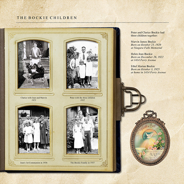 The Vintage Memories Digital Scrapbook Kit includes vintage journaling papers, antique frames, and digital art embellishments are the perfect way to accent your vintage family history and genealogy projects. Neutral in its color palette, these pieces will add depth and warmth to your project. Included in this collection are frames, keys, photo corners, clock and watch faces, tags, jewelry, sewing machine, cameo brooch, film strips, pins, string, charms, and more. 